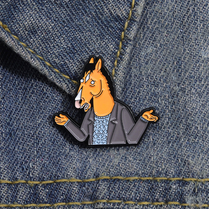 Значок-пин "Конь Бо Джек"