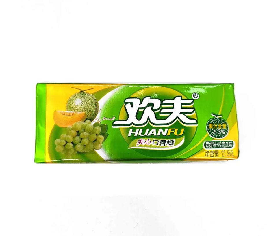 Жевательная резинка HUAN FU с виноградом