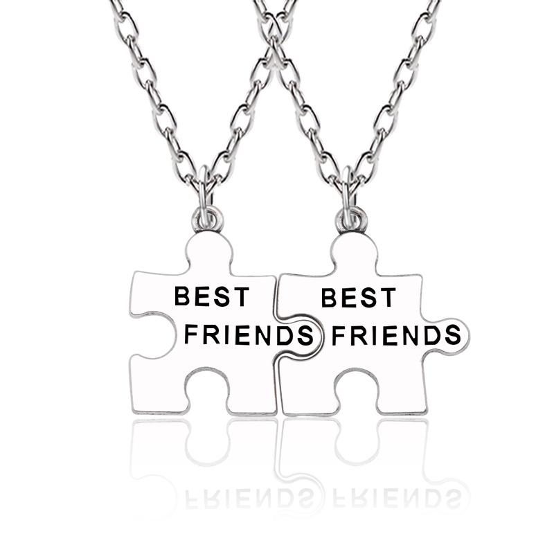 Парный кулон "Best friends" пазлы