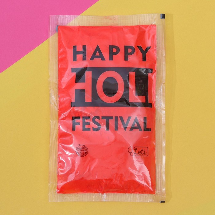 Краска холи, красная, 100 г