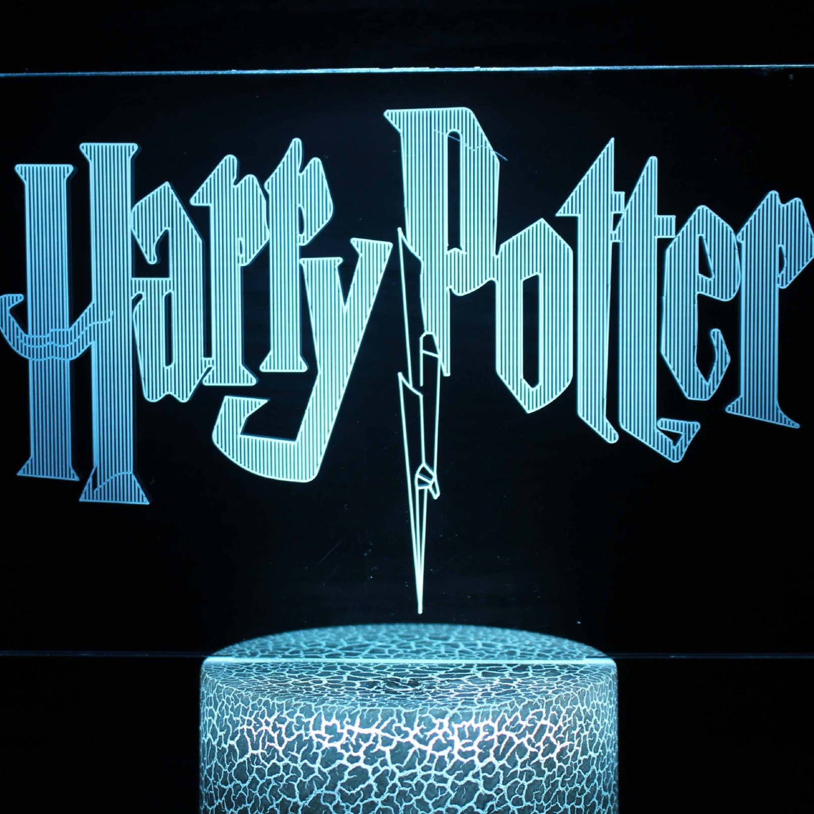 Светильник акриловый "Гарри Поттер" надпись