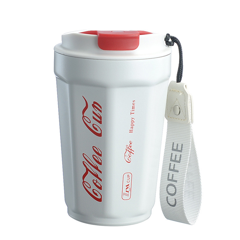 Термос-термокружка "Coffe Cup" белая