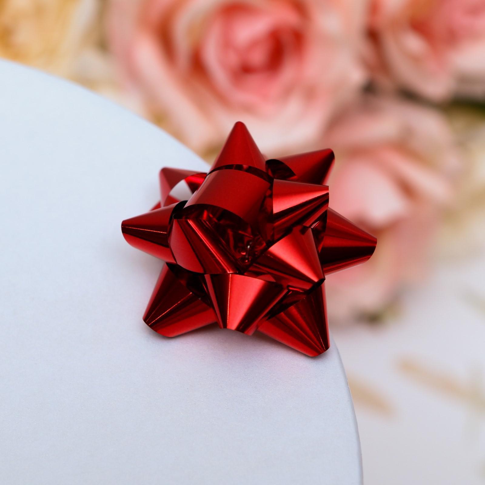 Подарочный Бант - звезда №4.3, ассорти - фото 2