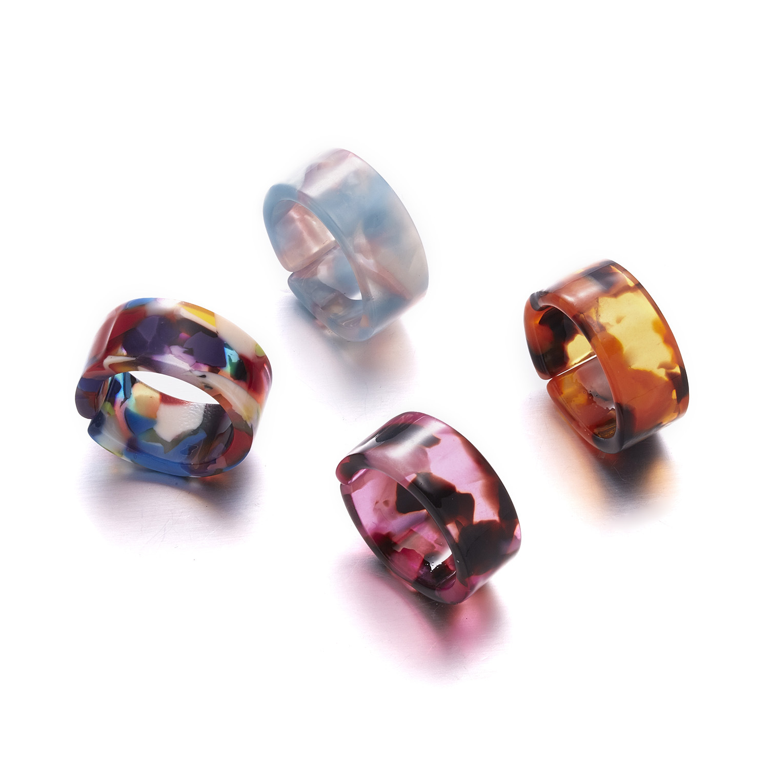 Кольцо "Камень" темный