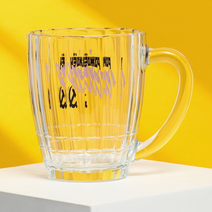 Кружка стеклянная пивная «СССР», 500 мл - фото 3