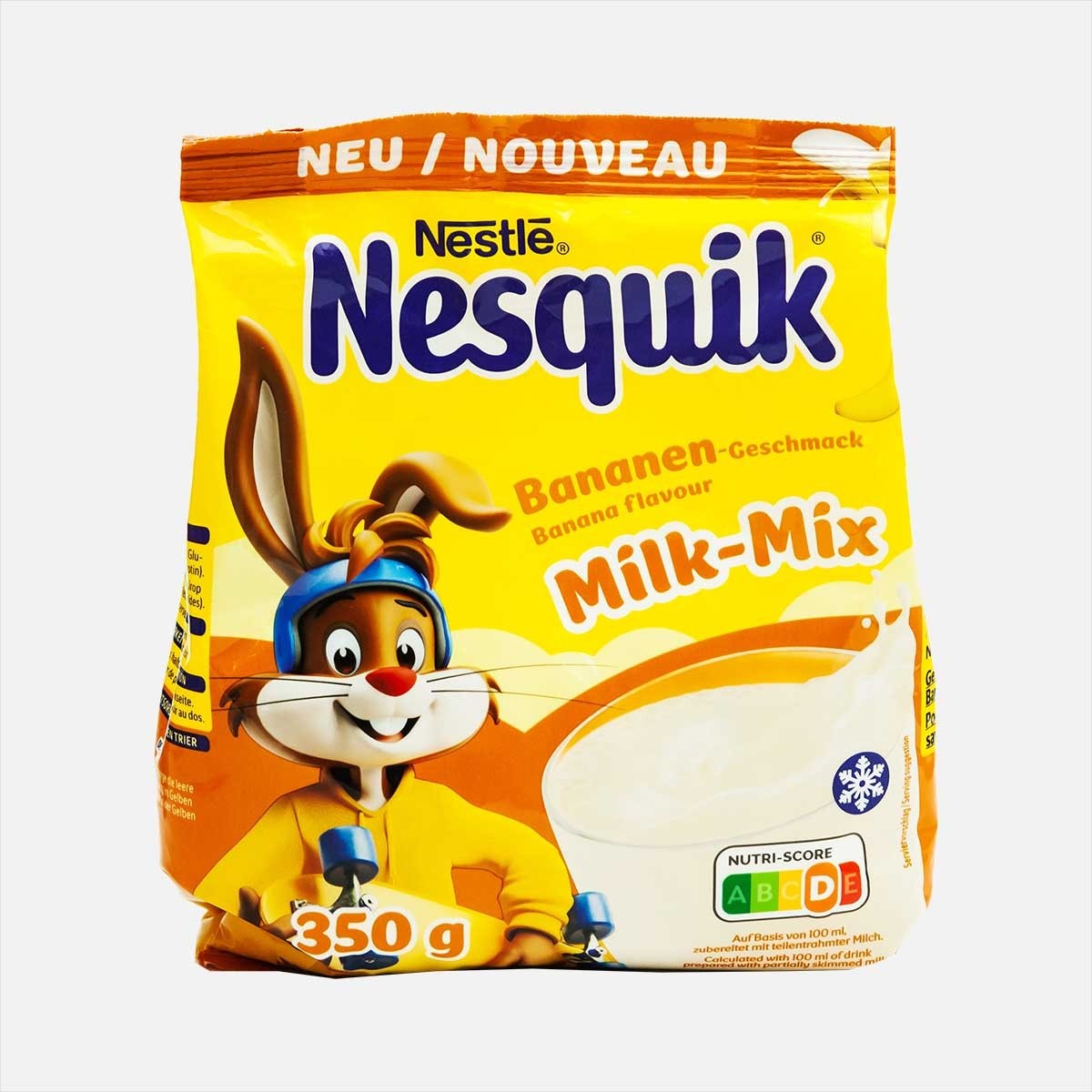 Какао напиток быстрорастворимый Nestle Nesquik Bananen со вкусом банана, 350 г Германия