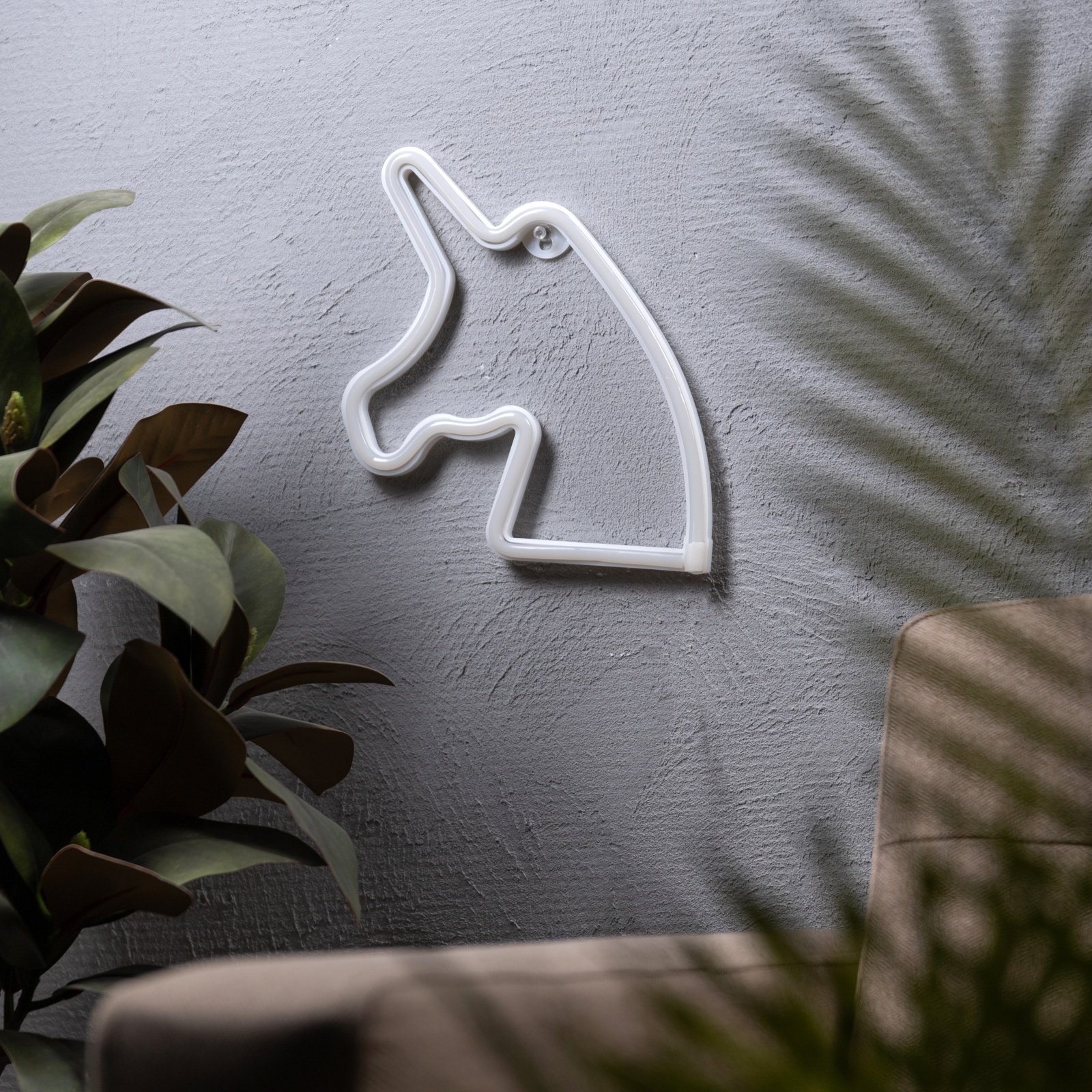 Ночник "Единорог" на подвесе батарейки AAx3 + USB - фото 2