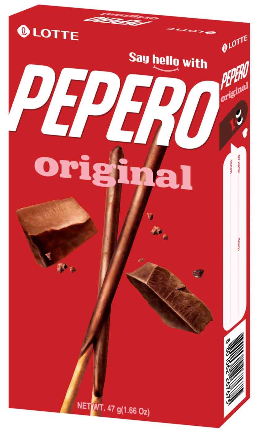 Бисквитные палочки Lotte Реpеrо Original 47гр