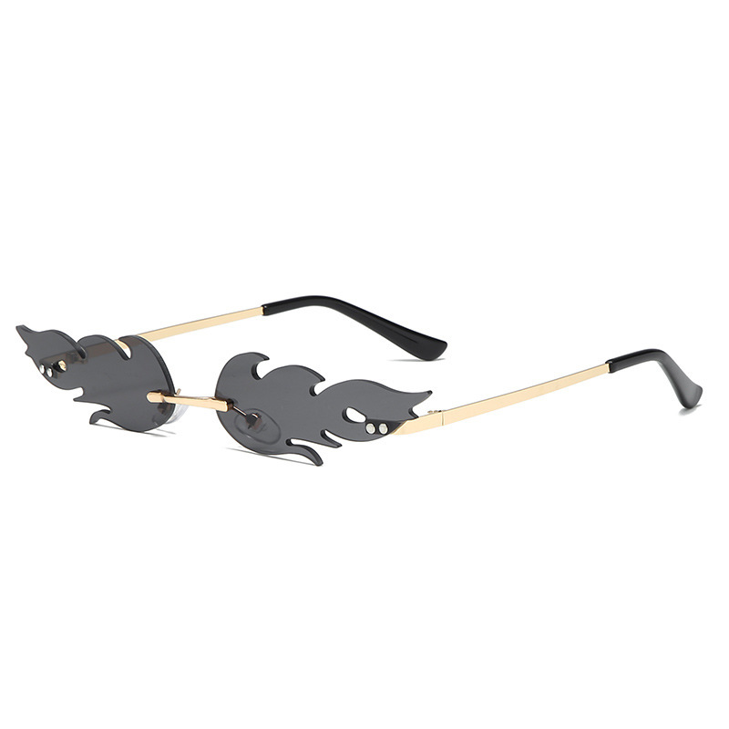 Очки "Огонь" черные