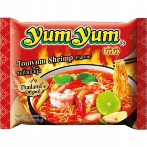 Лапша быстрого приготовления YumYum с креветкой, 70г