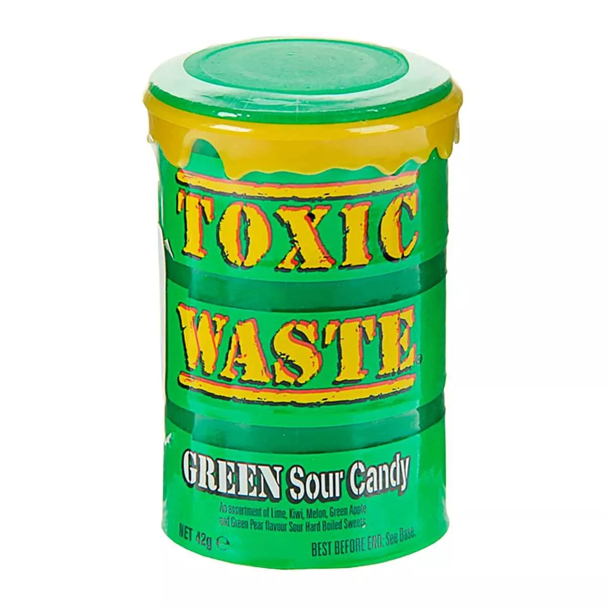 Леденцы Toxic Waste Green  42гр