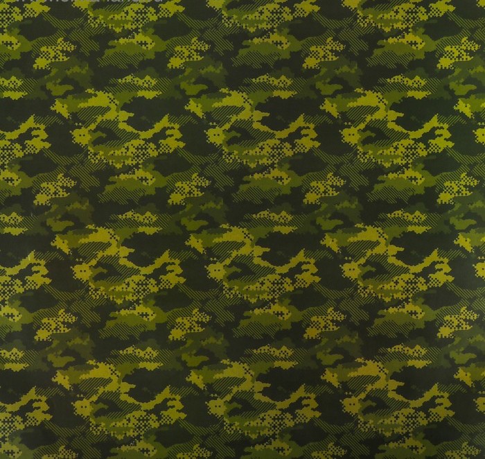 Бумага упаковочная, "Камуфляж №2", 49 х 70 см - фото 4