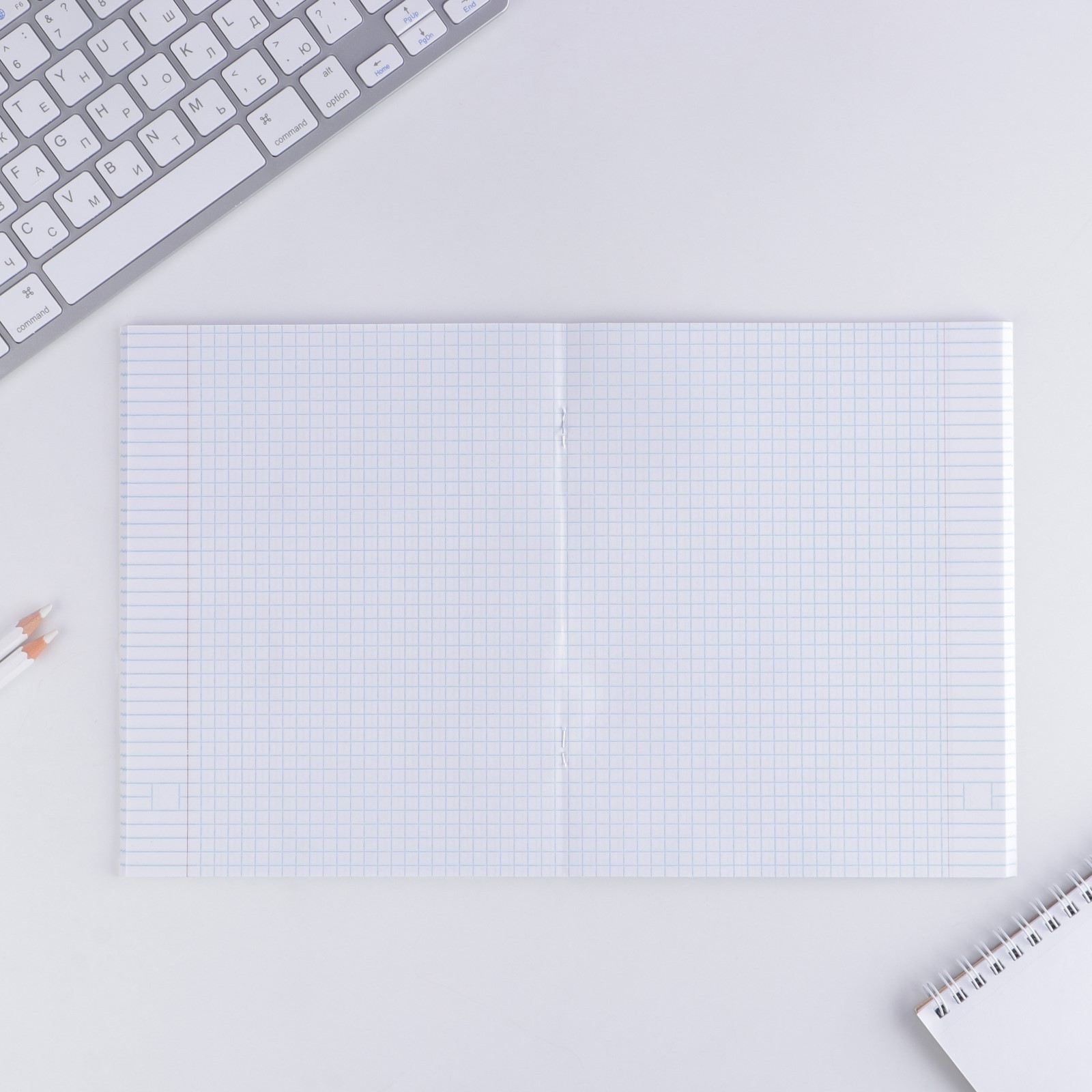 Тетрадь в клетку, 48 л., А5, на скрепке, блок №1 «Для девчонок» МИКС - фото 2