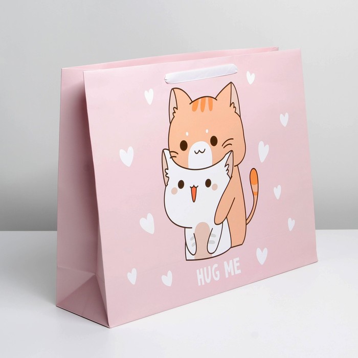 Пакет подарочный ламинированный, упаковка, «Вместе», L 40×31×11.5 см