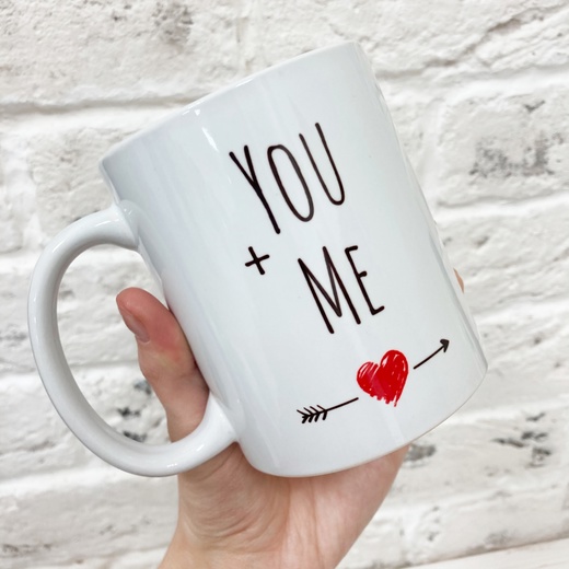 Кружка "You+me"