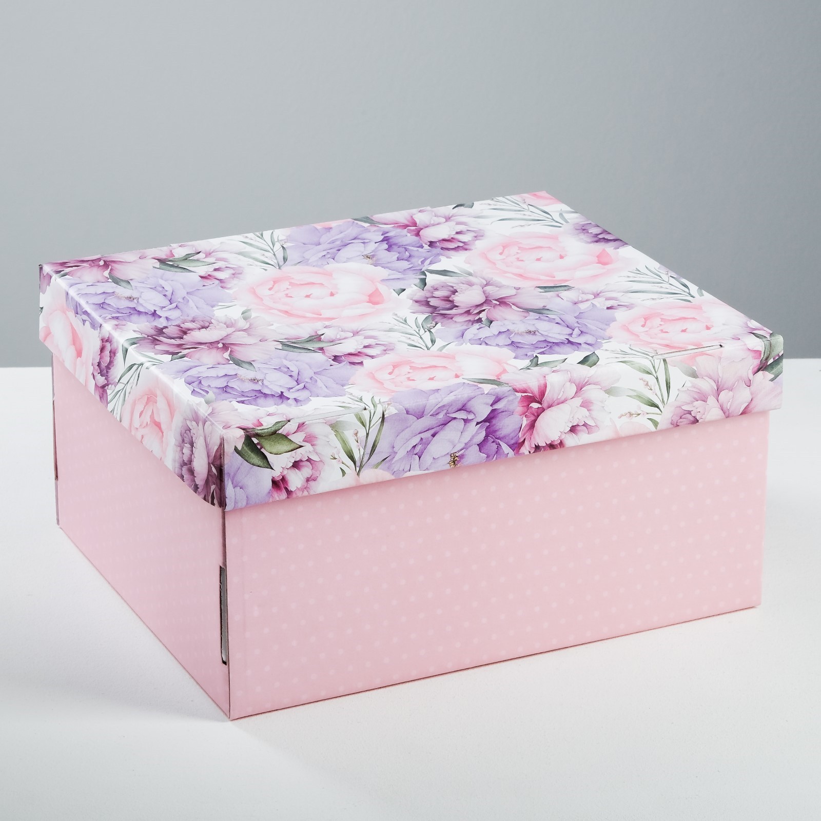 Коробка подарочная складная, упаковка, «Цветочная сказка», 31×25.5×16 см