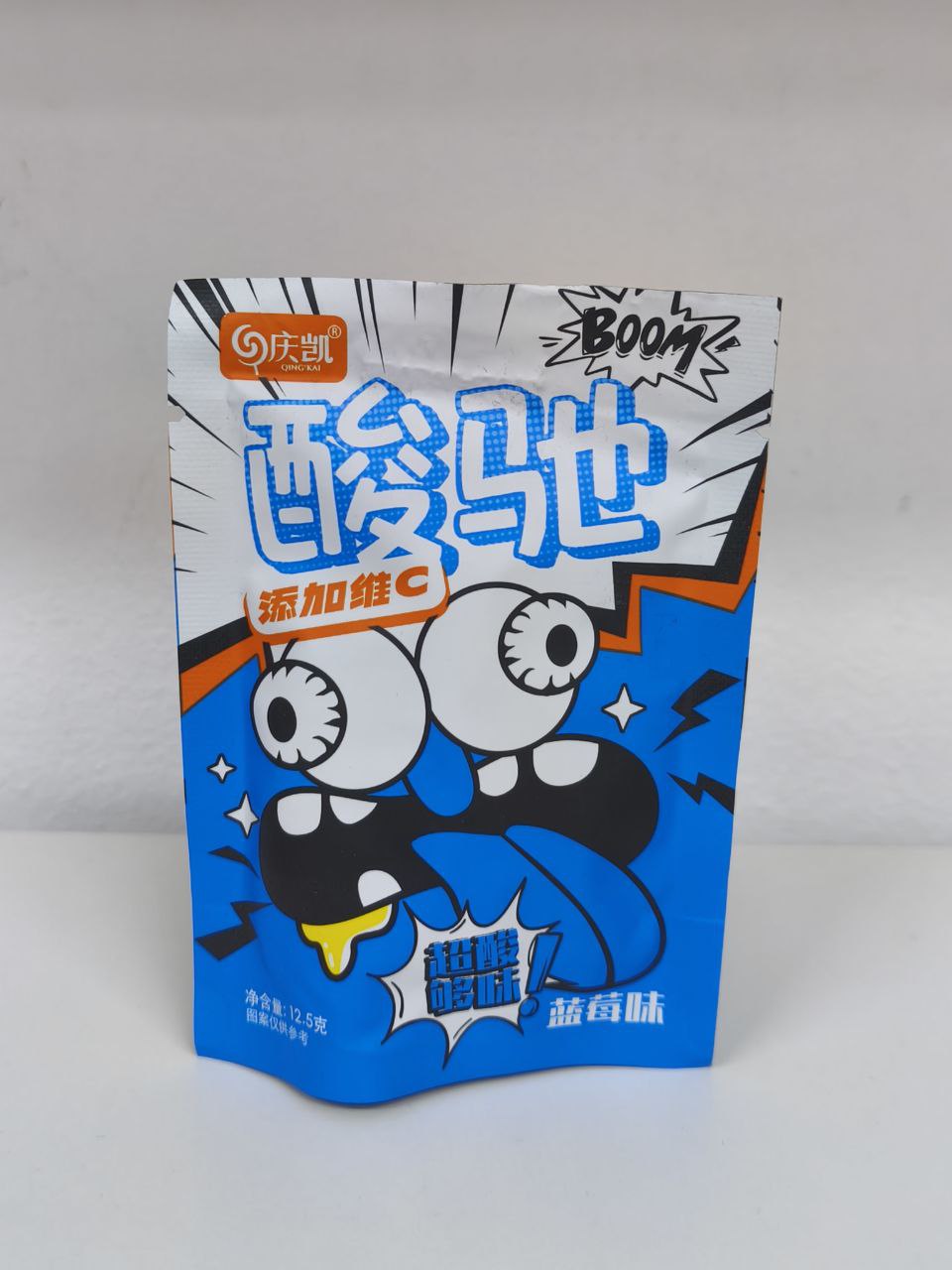 Кислая карамель "Qingkai" черника